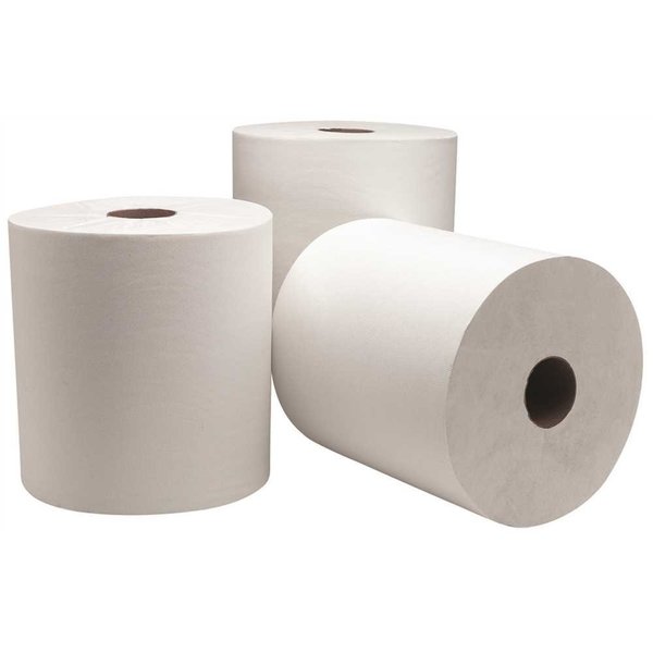 Renown White Advanced High-Capacity Hardwound Paper Towels 1,000 ft. per Roll, , 6PK REN06477WB